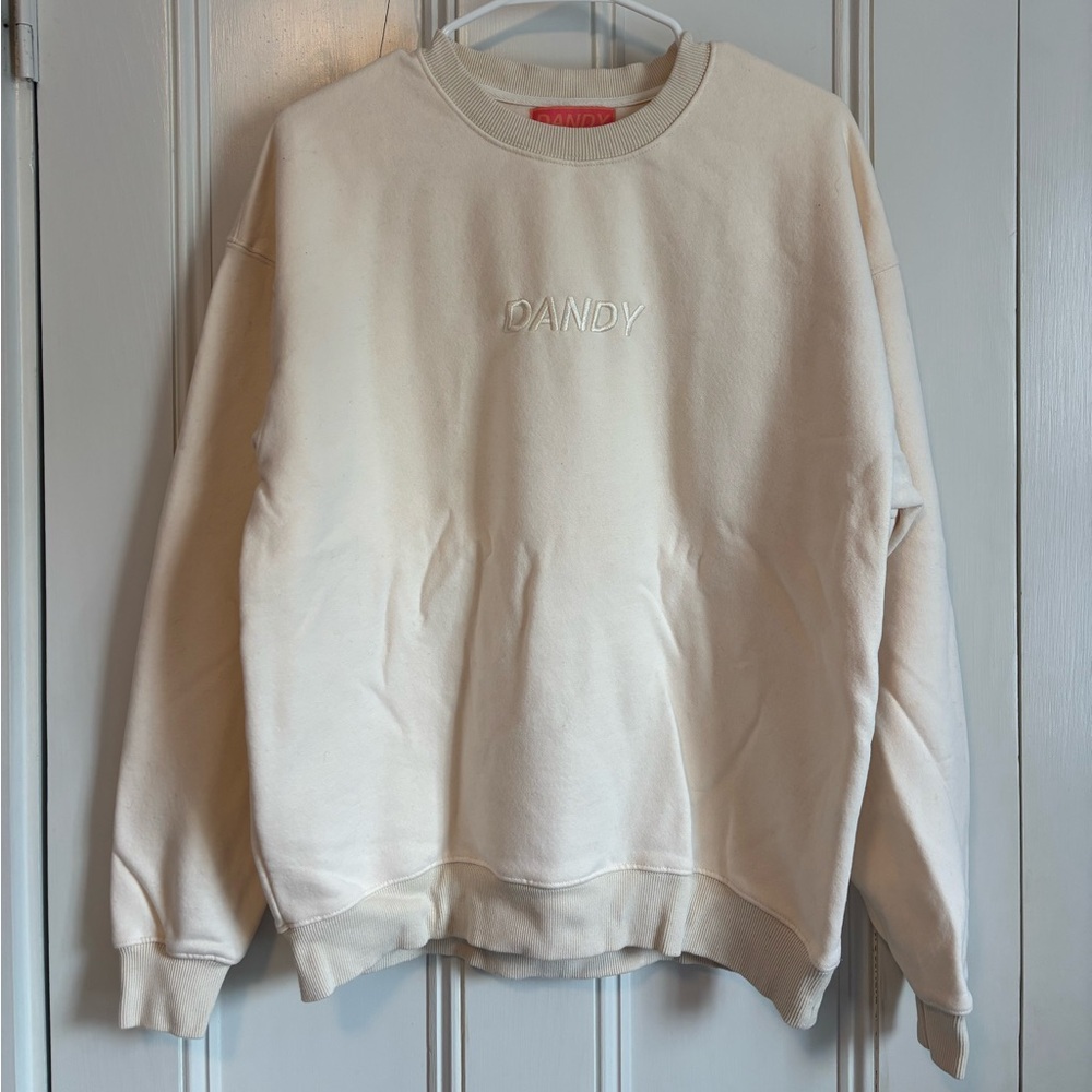 Cream Dandy Crewneck Sweater